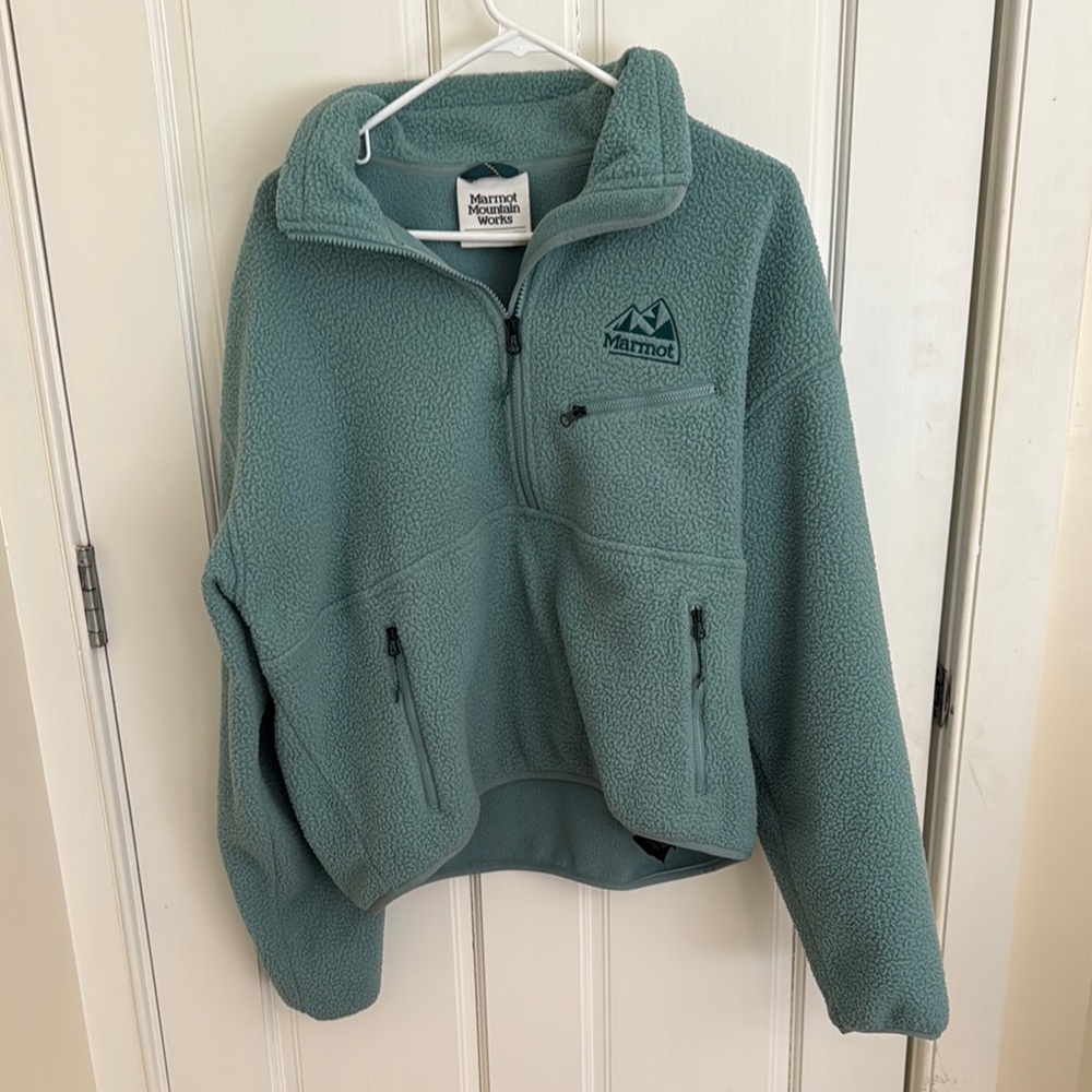 Marmot Teal Fleece Jacket